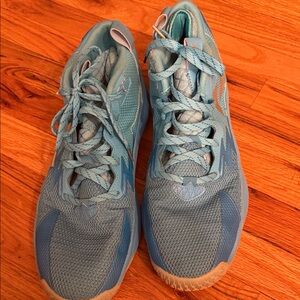 Brooksfield Women's Light Blue Athletic Shoes